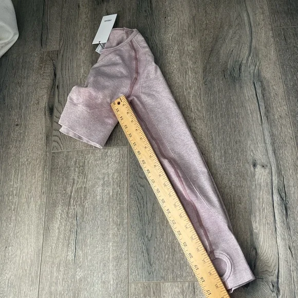 Gymshark Blush Pink Long Sleeve Crop Top - Picture 4 of 6